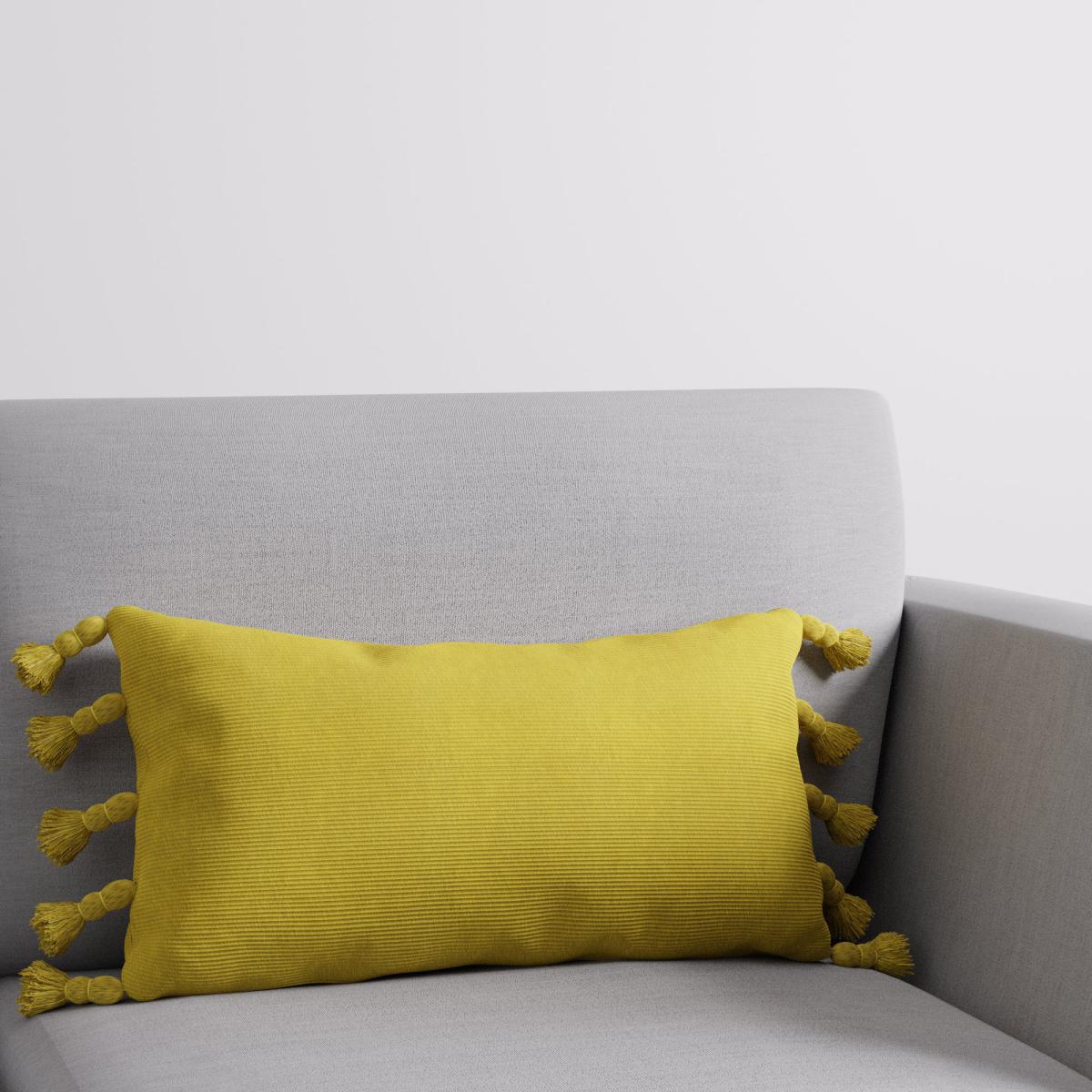 Ribbed Cushion Brown – image 5