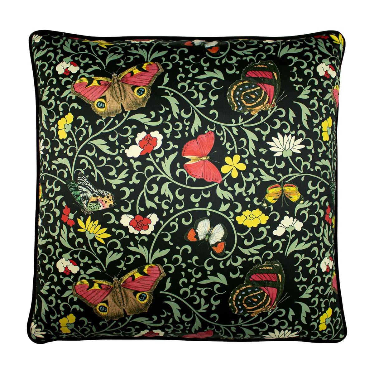 Heligan Botanical Black Cushion Black – image 2