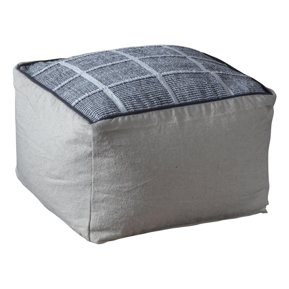 Volmino Grey Pouffe Grey – image 2