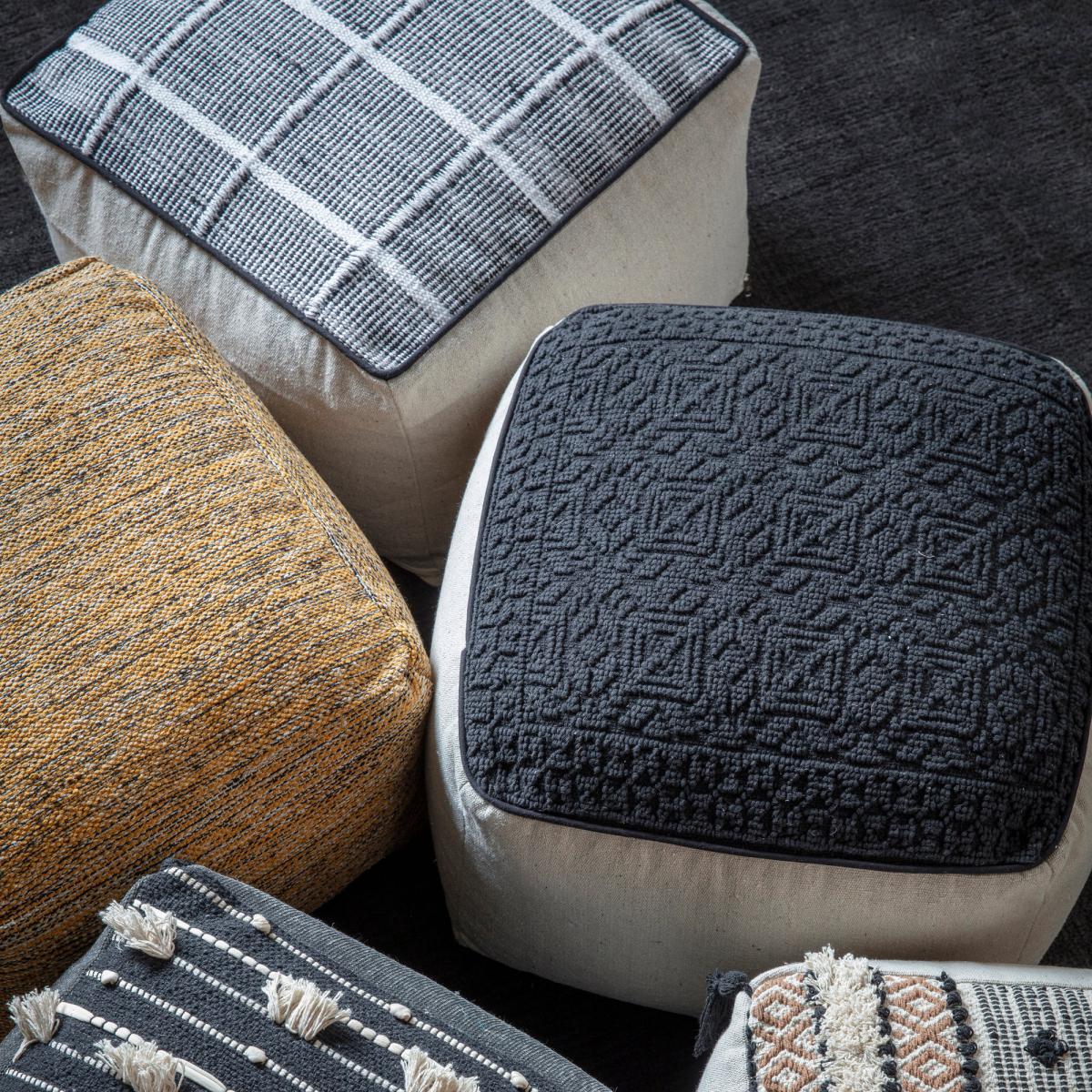 Volmino Grey Pouffe Grey – image 4