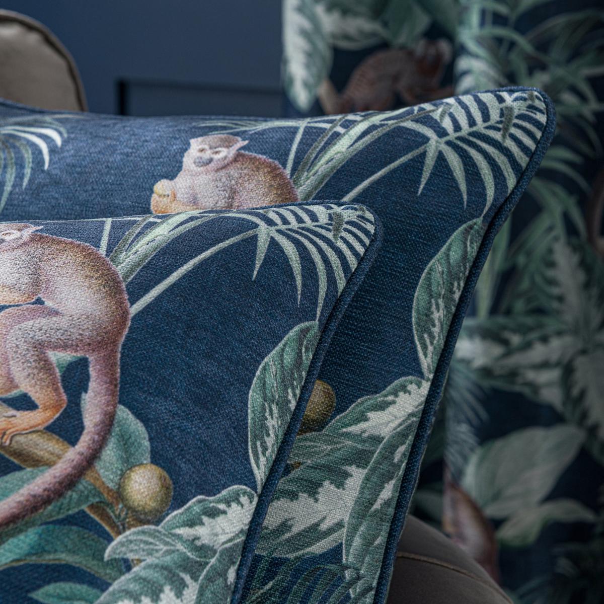 Jungle Luxe Cushion Green/Brown – image 2