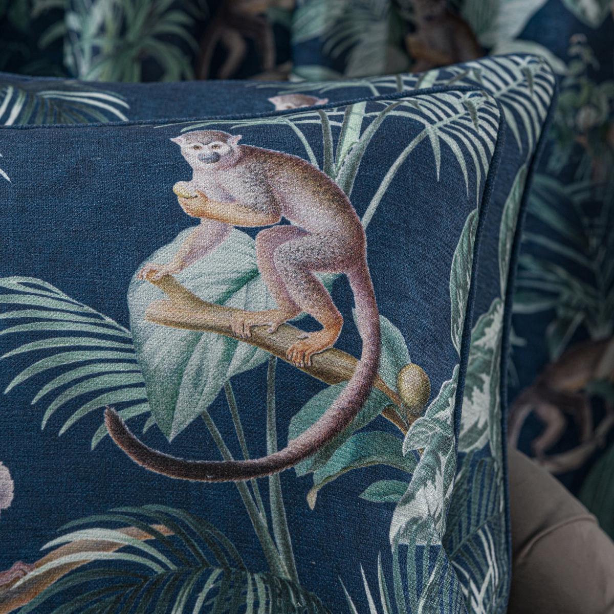 Jungle Luxe Cushion Green/Brown – image 3