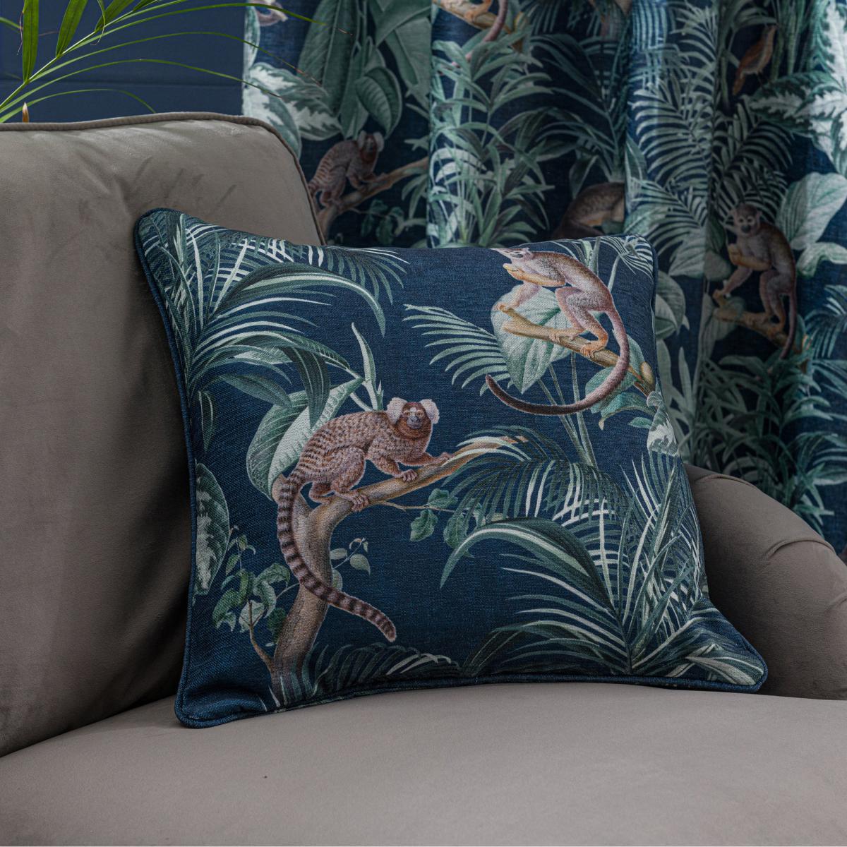 Jungle Luxe Cushion Green/Brown – image 1