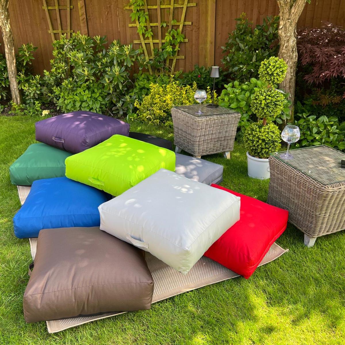 Daro Ventura Outdoor Square Floor Cushion Lime (Green) – image 6