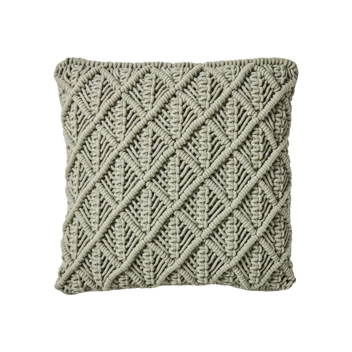 Macrame Lilypad Cushion Lilypad – image 1