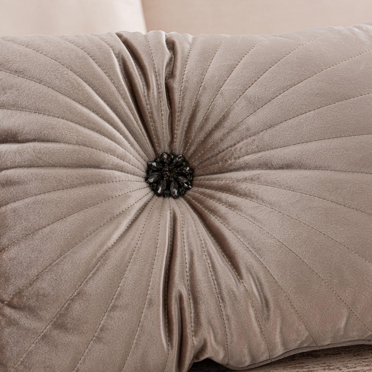 Champagne Embellished Cushion Champagne – image 4