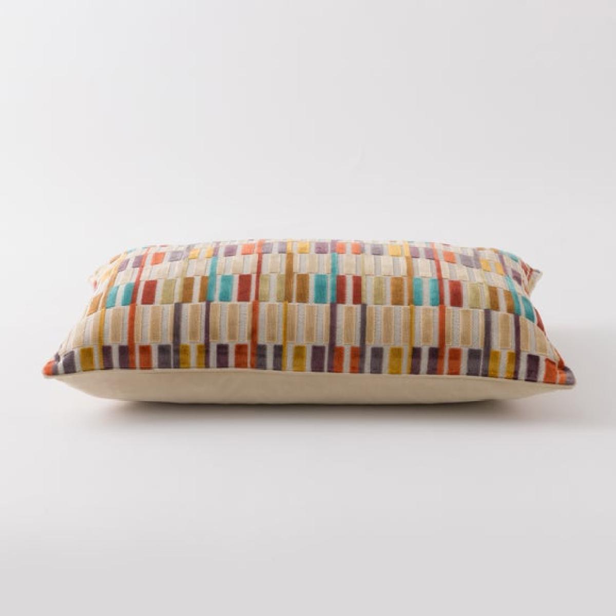 Pelosa Cut Velvet Rectangular Cushion – image 4