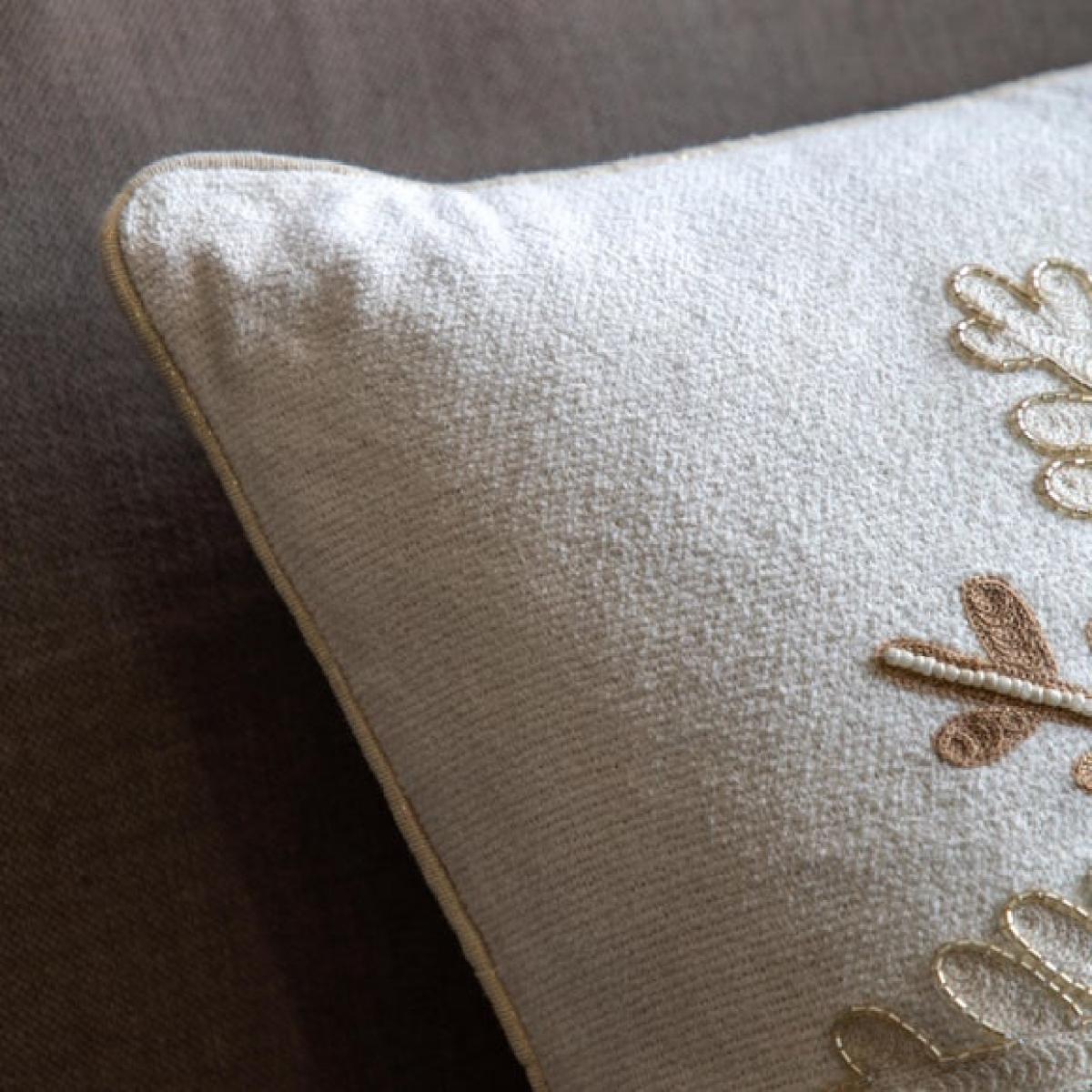 Snowflake Square Cushion – image 2