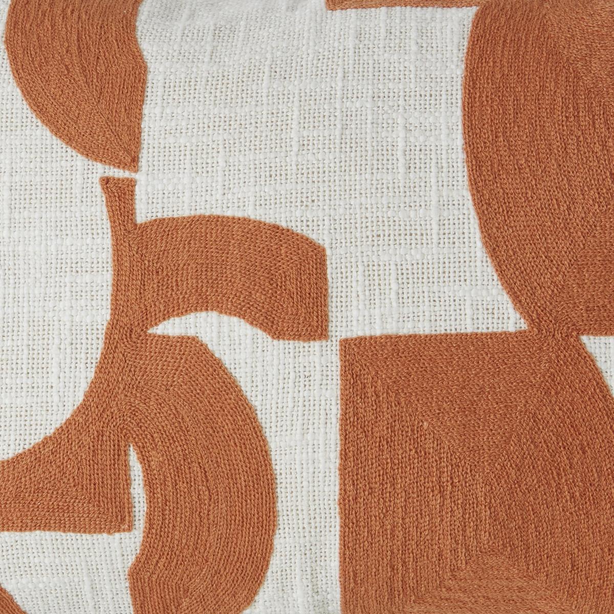 Elements Geometric Cushion Orange – image 3