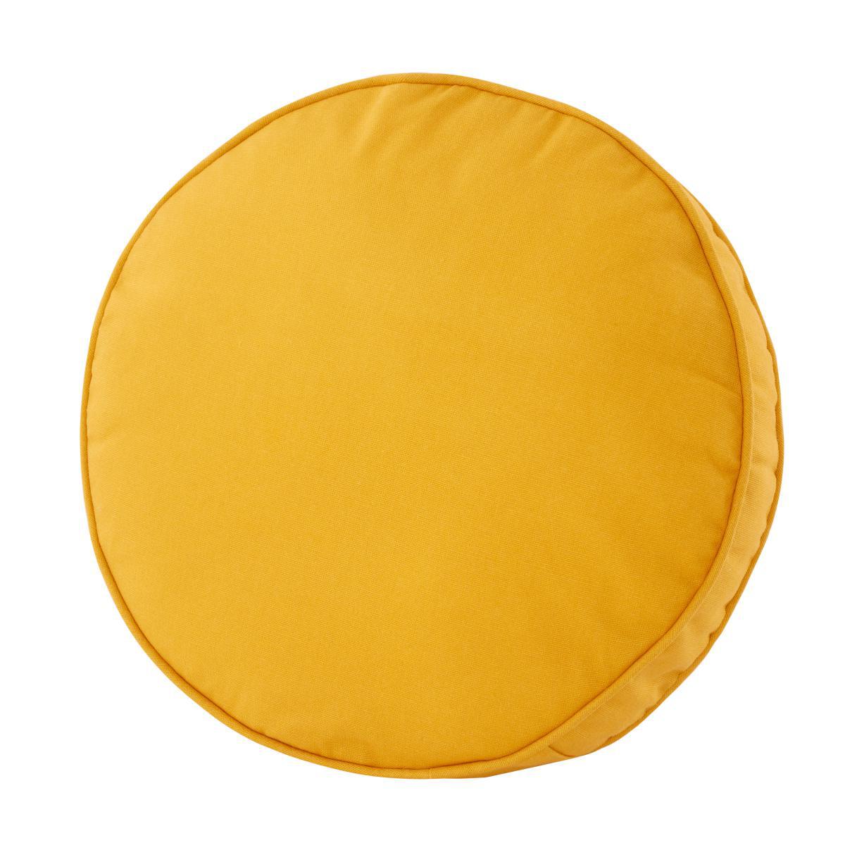 Circle Cushion Mustard – image 2