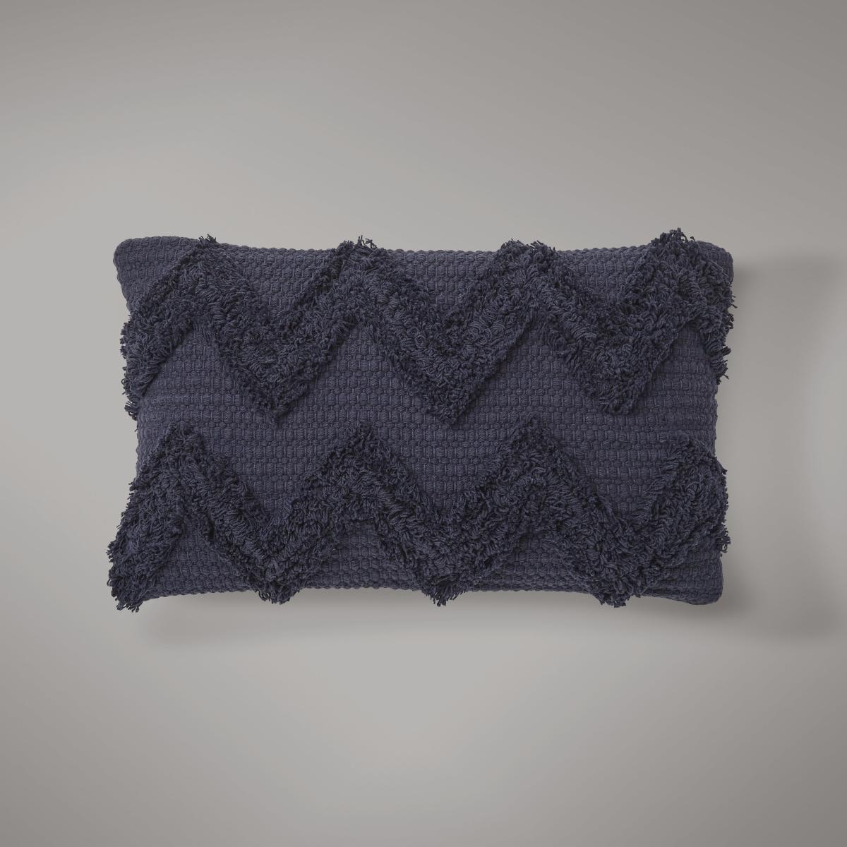 ZigZag Blue Cushion Blue – image 2