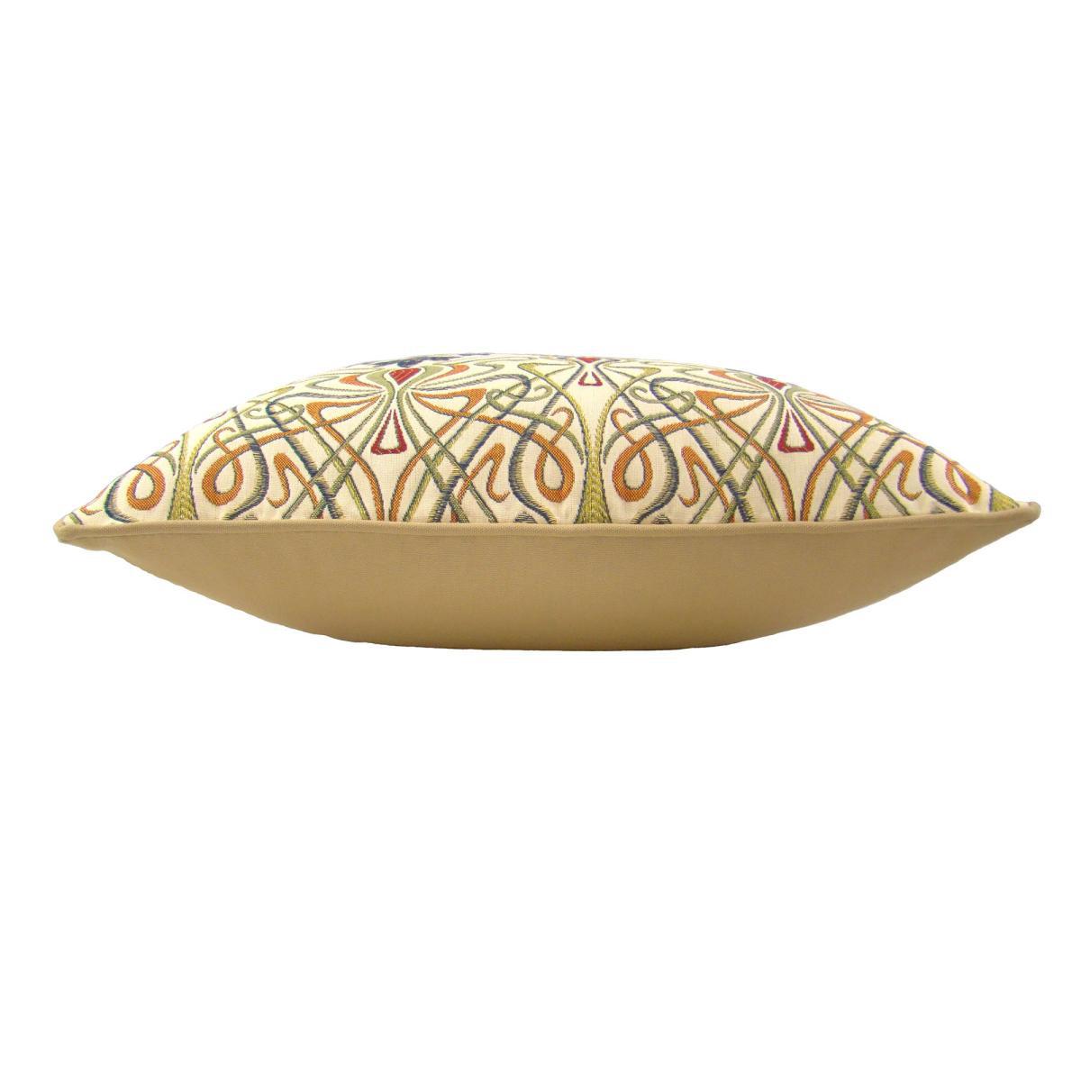 Lucetta Cushion Cover Beige, Green, Blue and Red – image 3