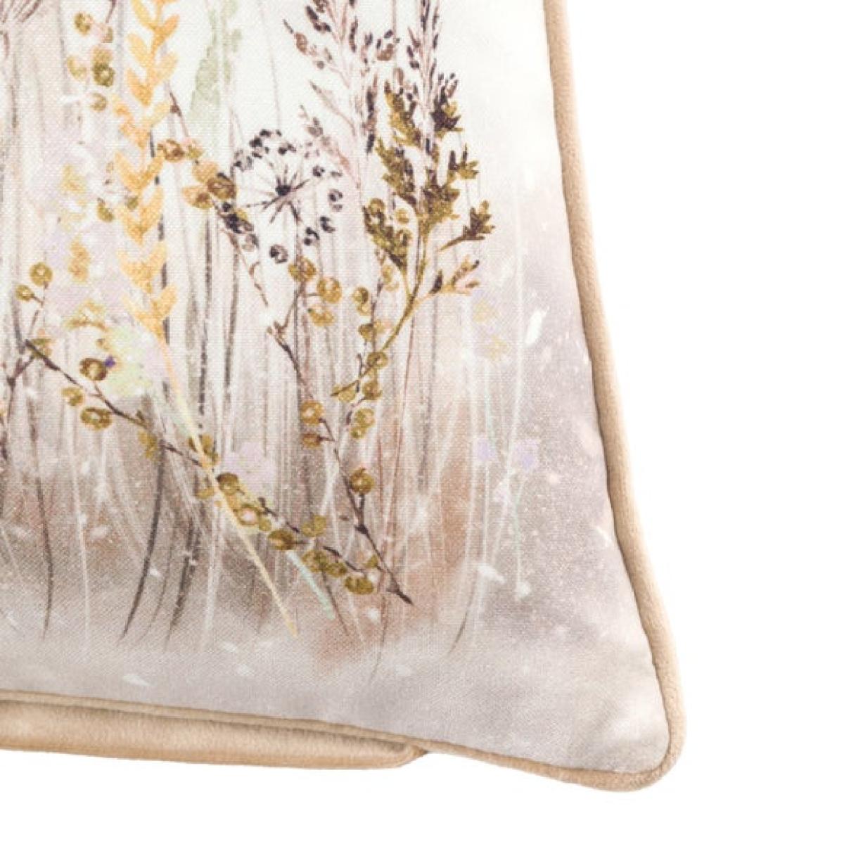 Forest and Deer Scene Square Cushion – image 6