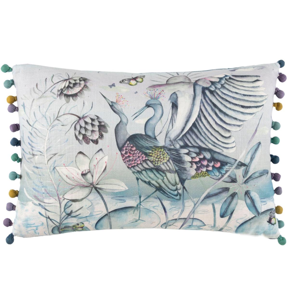 Chamrosh Velvet Rectangle Cushion Willow – image 2