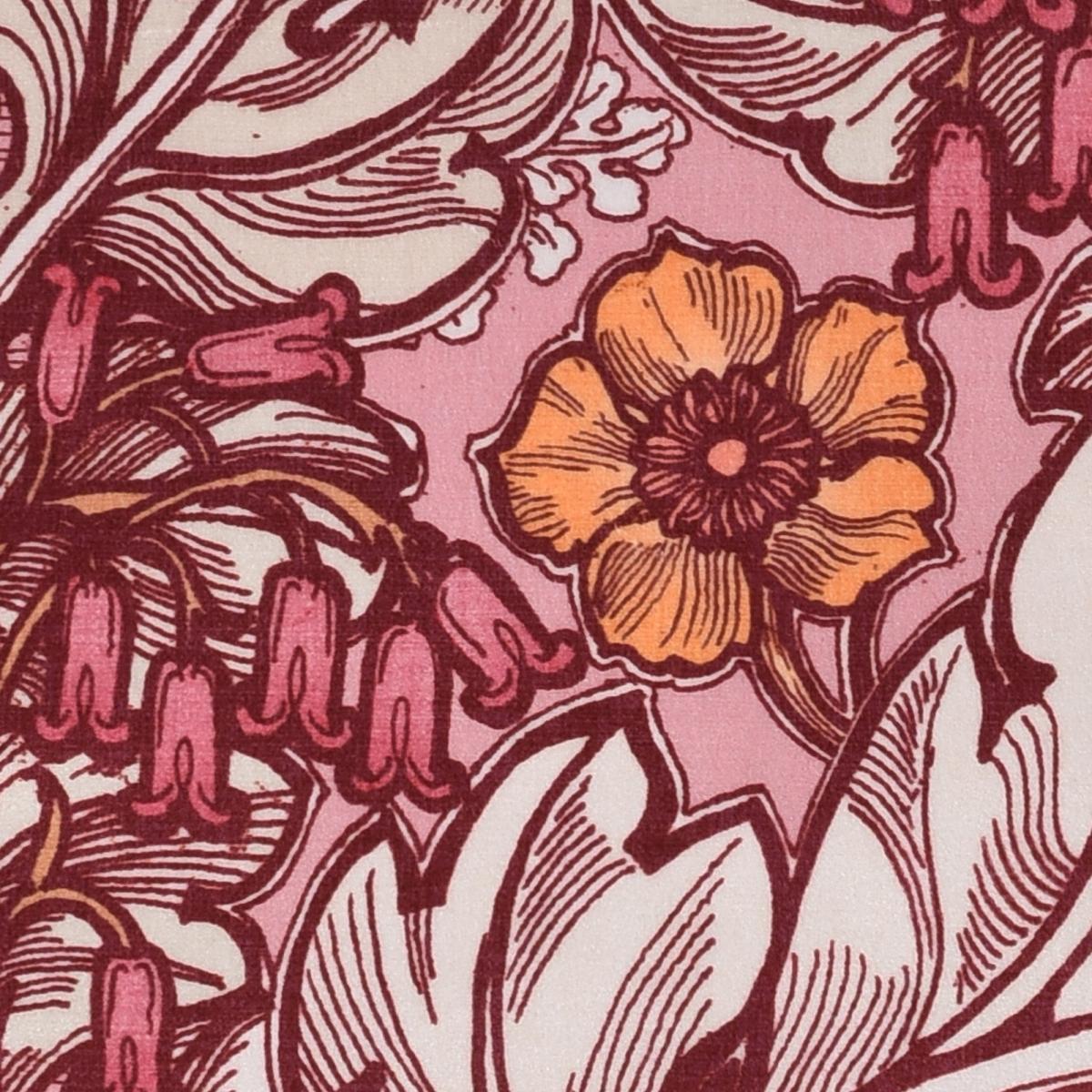 Laurence Llewelyn Bowen Rambleicious Cushion Claret – image 2