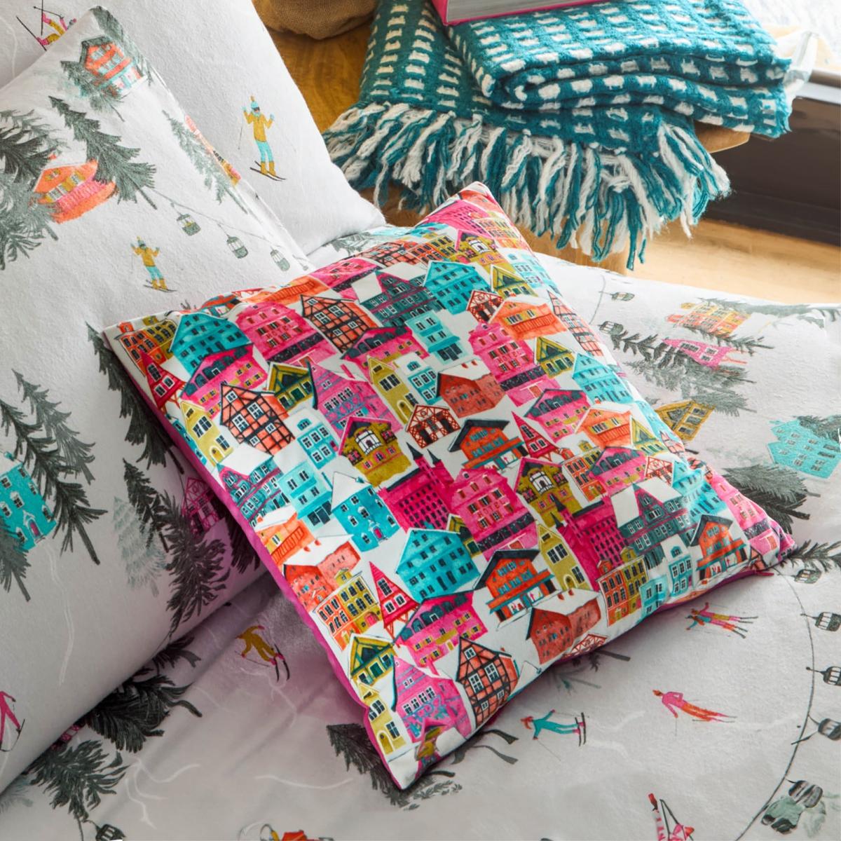 Aspen Square Cushion Multicoloured – image 2