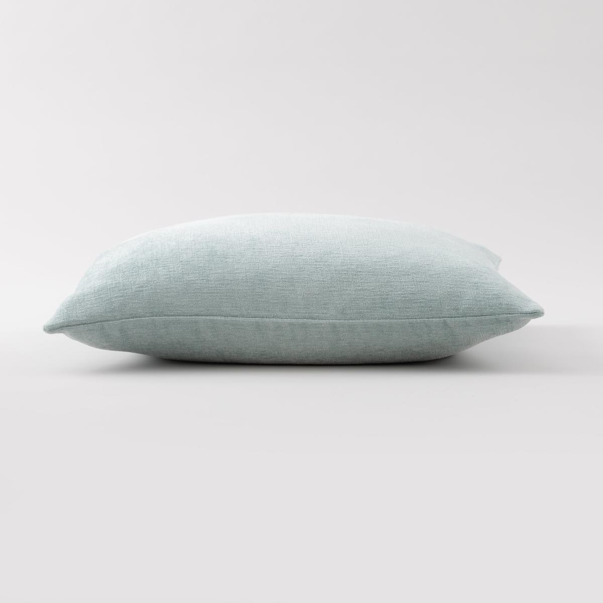 Velour Cushion Duck Egg (Blue) – image 3