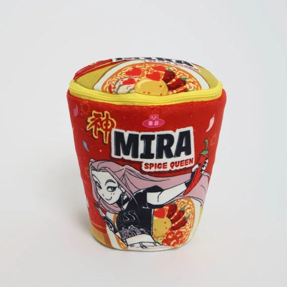 K-Pop Demon Hunters Mira Noddle Cushion and Fleece – image 1