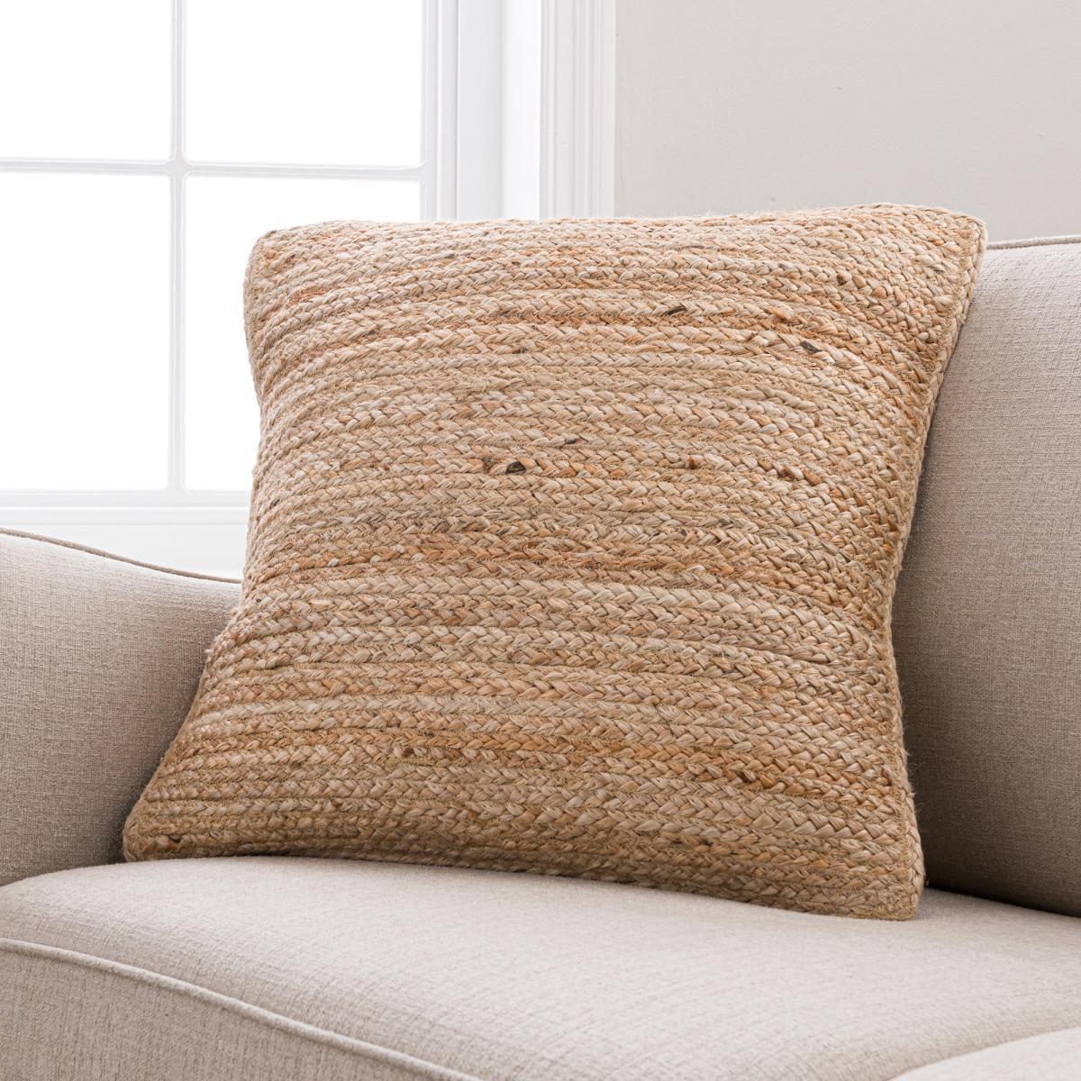 Jute Cushion Natural – image 2