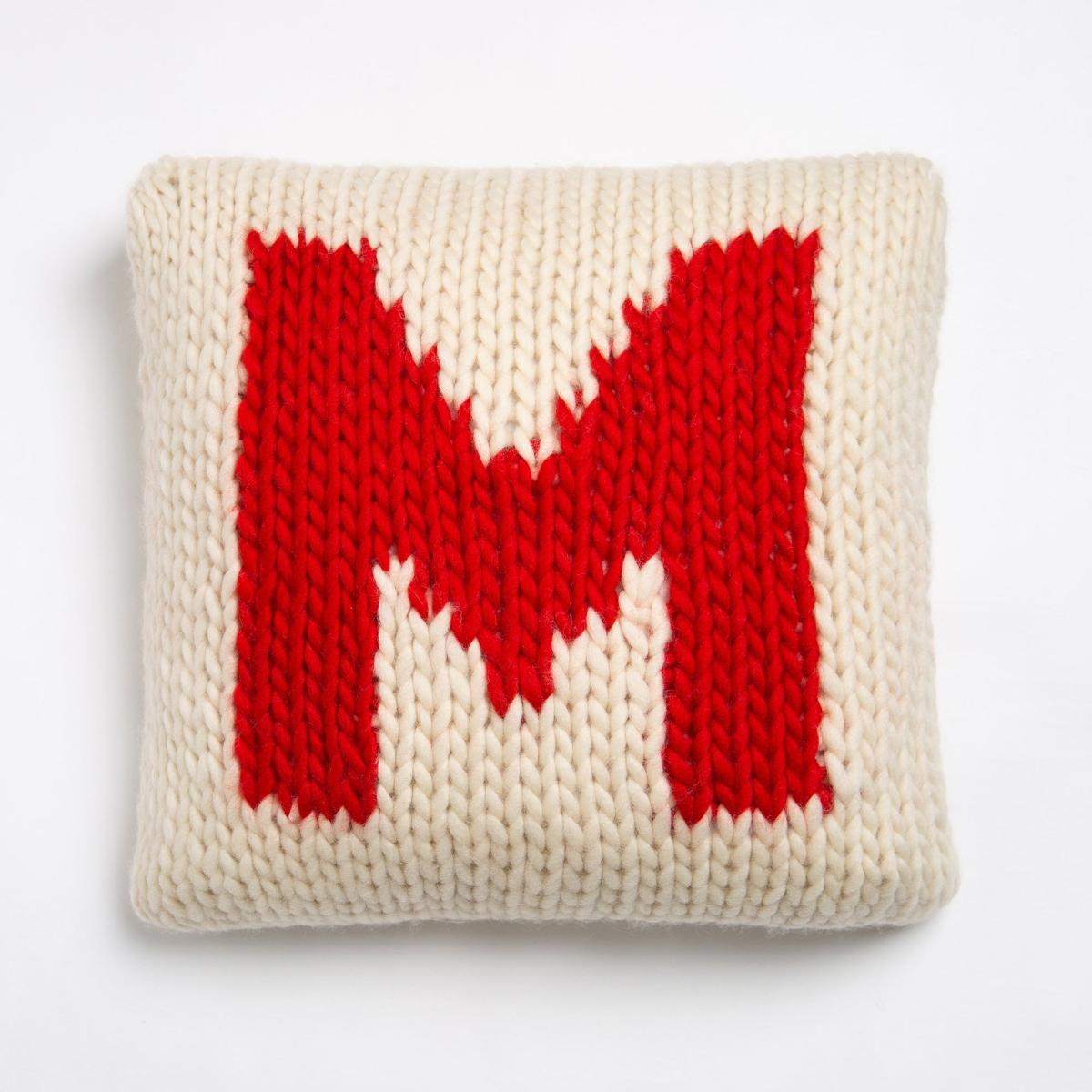 Wool Couture Personalised Cushion Knit Kit Cream – image 3