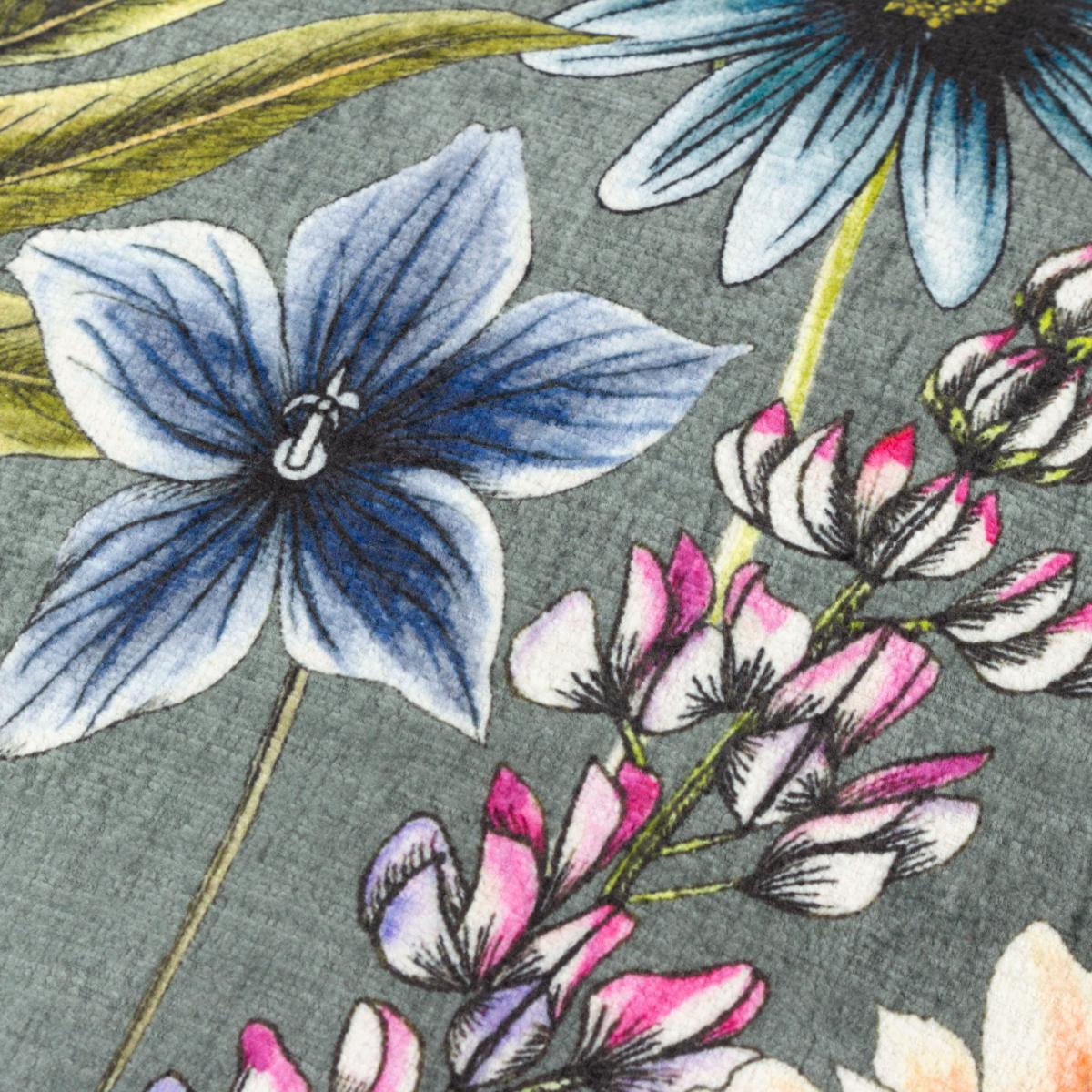 Wylder Hidcote Manor Alma Square Cushion Petrol (Blue) – image 4