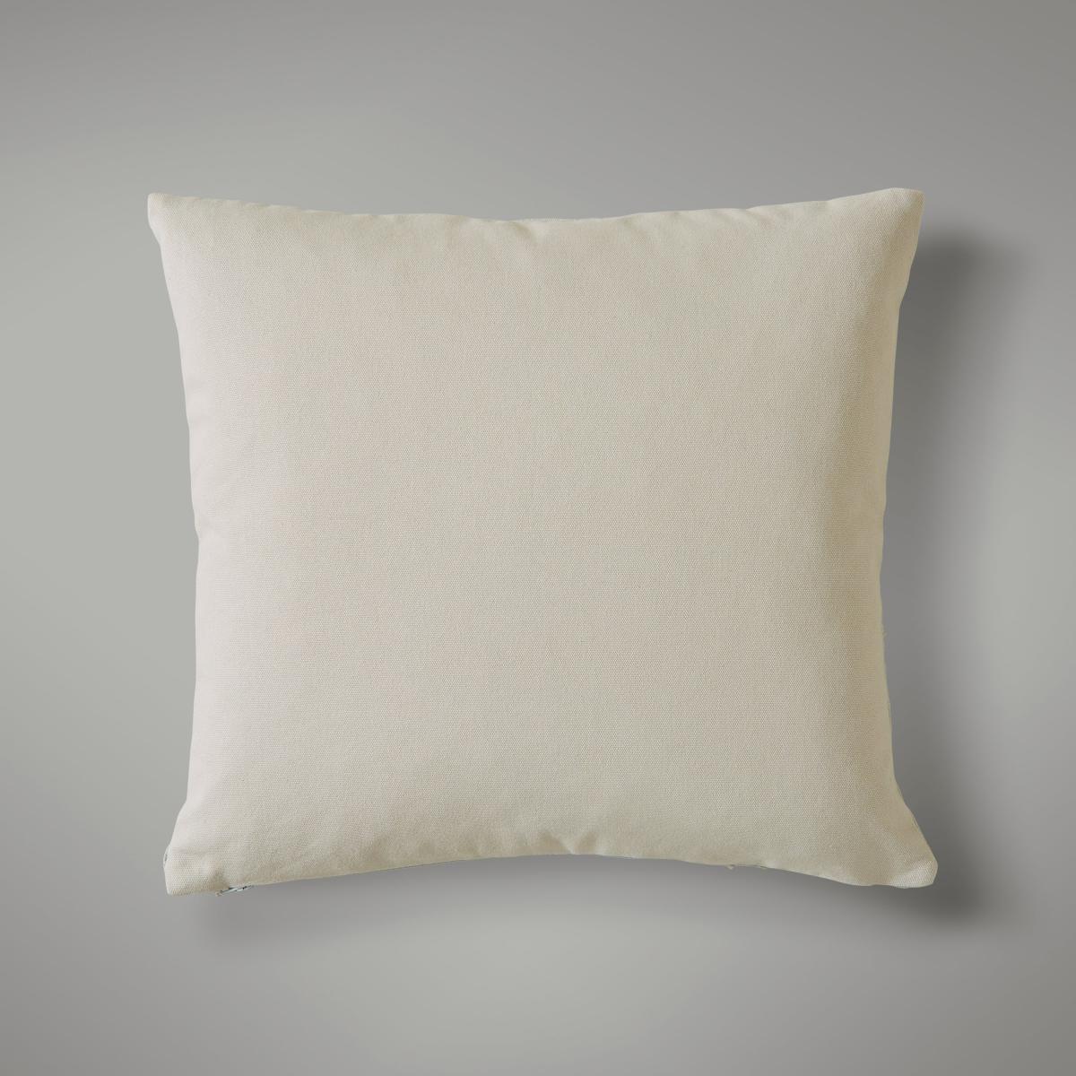 Embroidered Leaf Cushion Grey – image 3