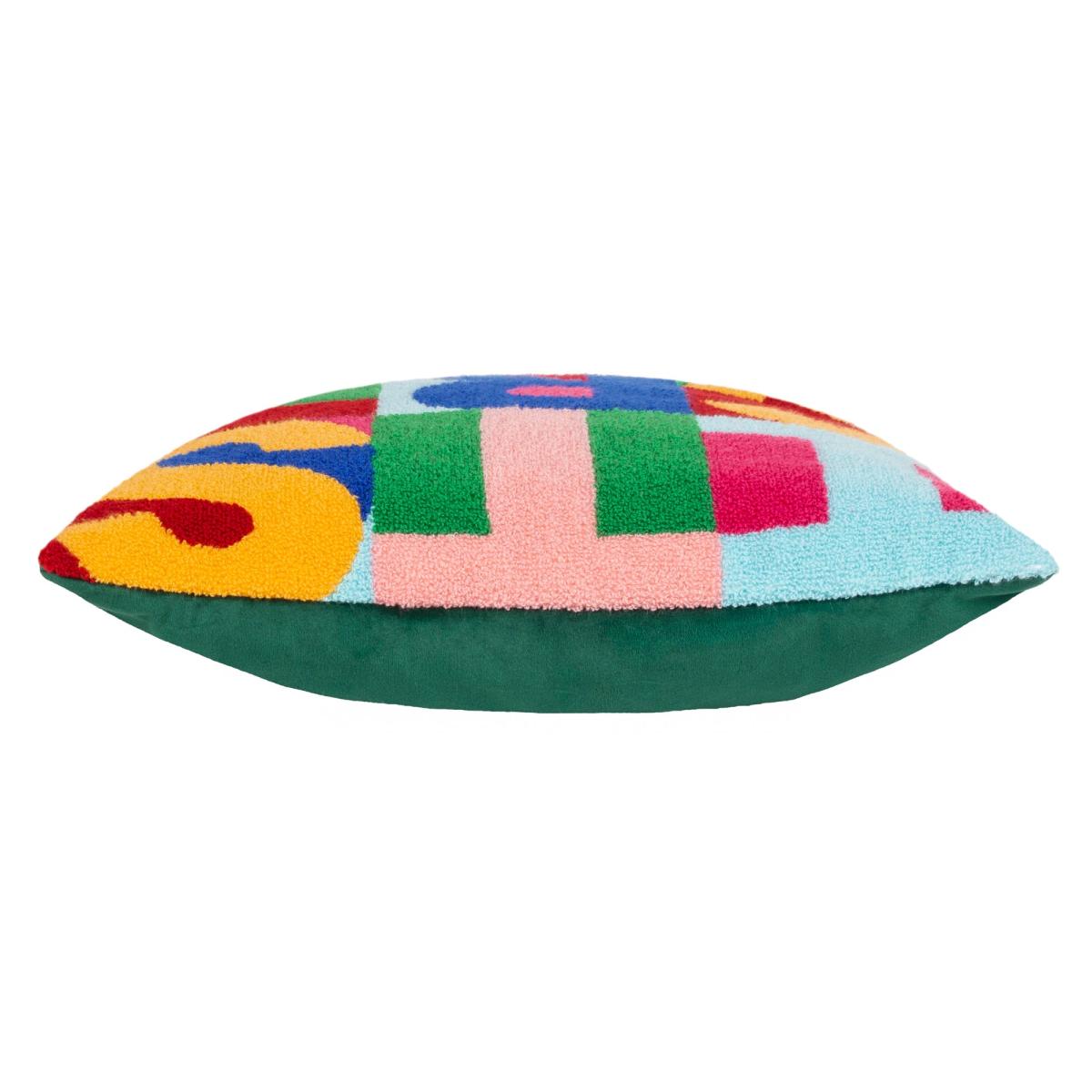 Heya Home FestiveVal Crimbo Square Cushion MultiColoured – image 4