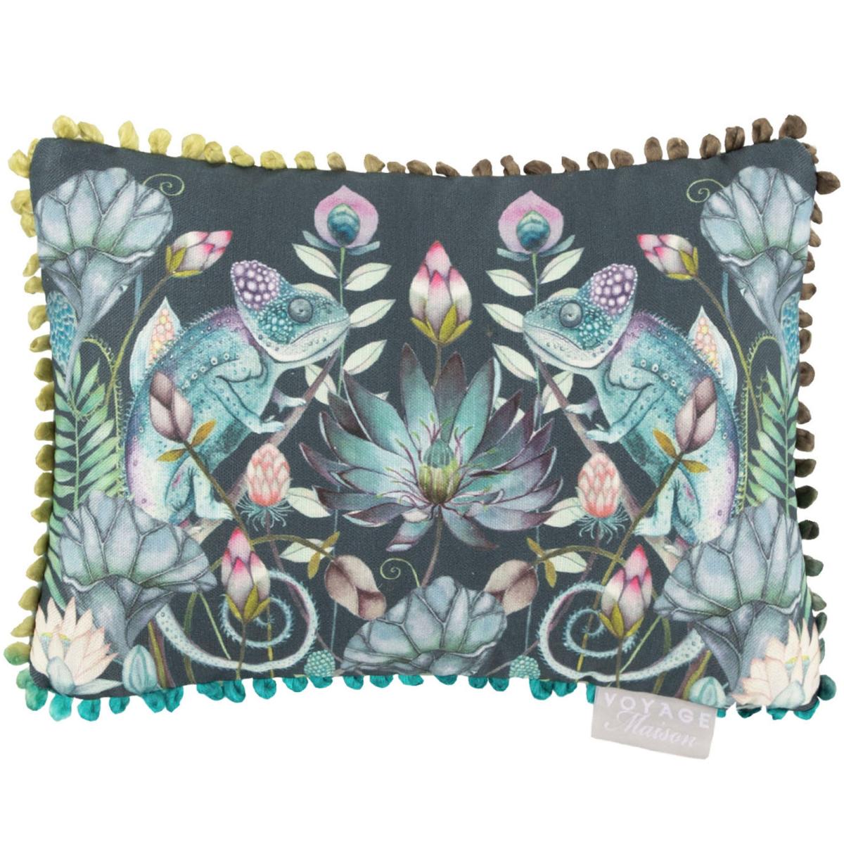 Osawi Cotton Rectangle Cushion Osawi Emerald Green – image 2