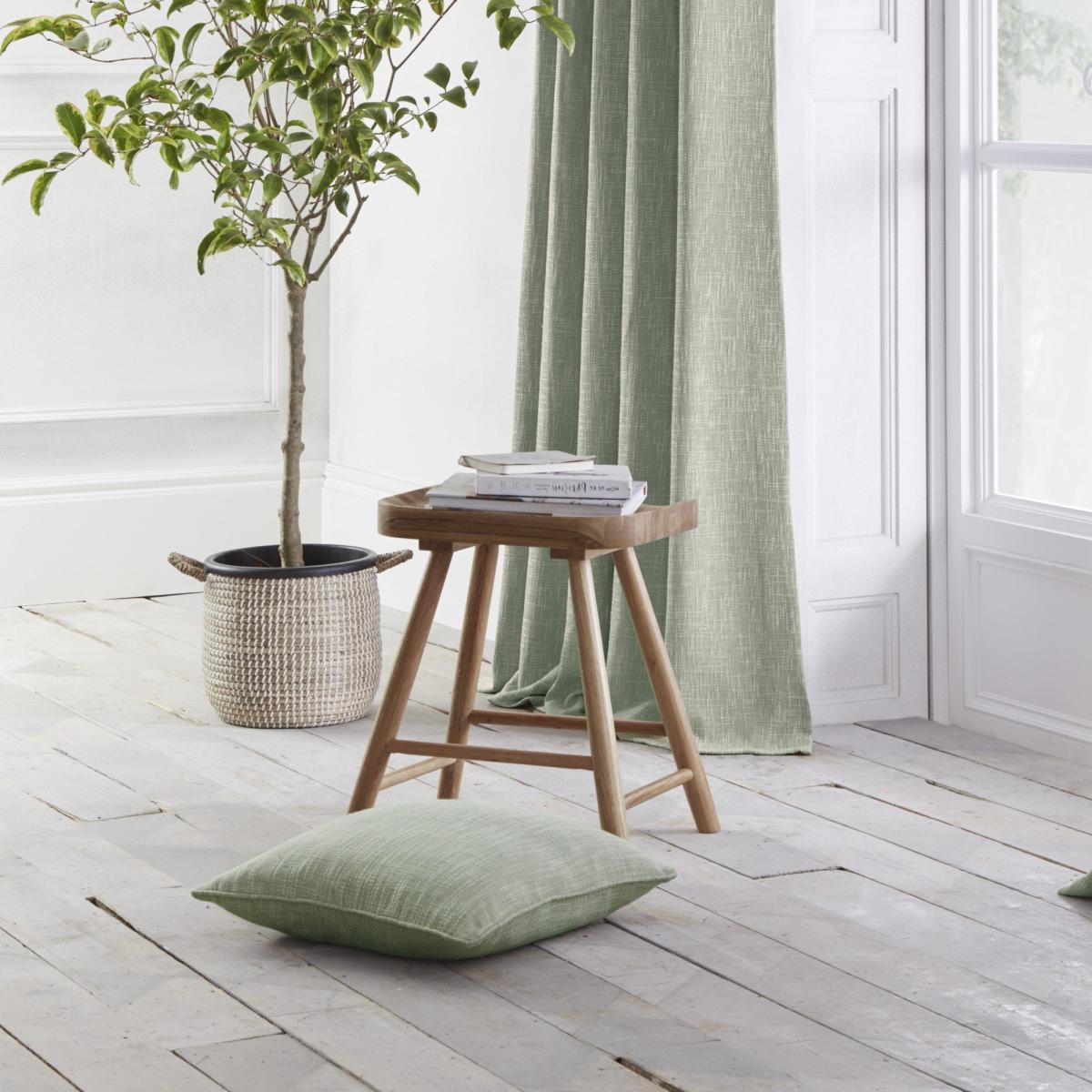Appletree Loft Boucle Woven Cushion Green – image 2