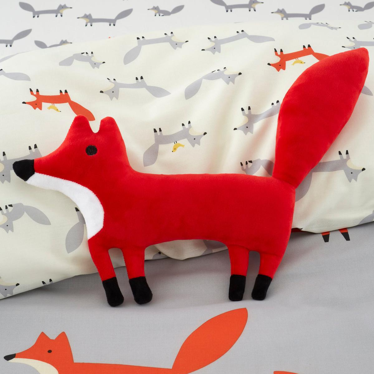 Cosatto Mister Fox Cushion Orange and White – image 1