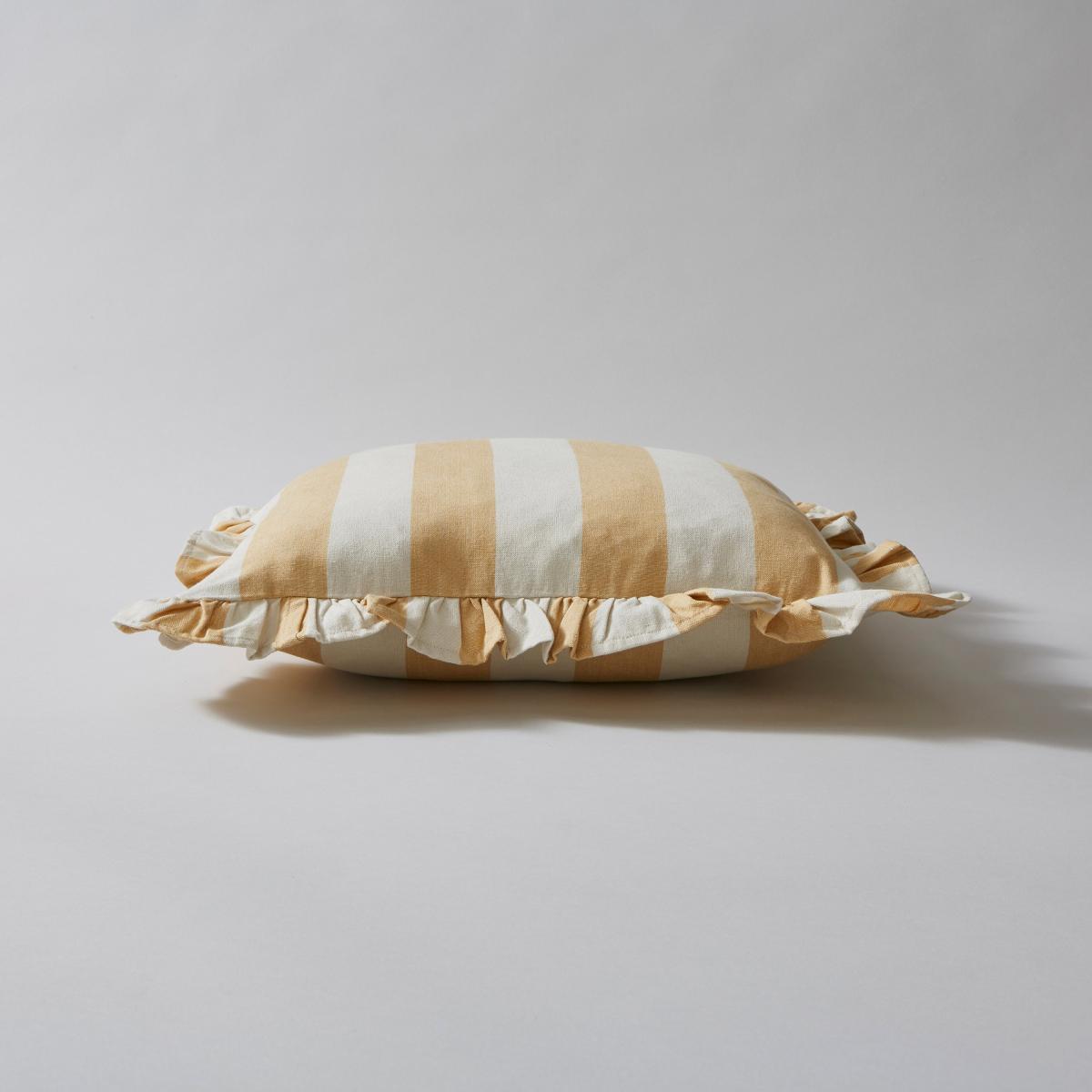 Linford Stripe Cushion Yellow – image 4