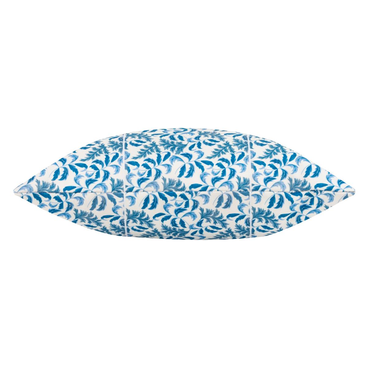 Paoletti Minton Tiles Large Outdoor Cushion Blue – image 2