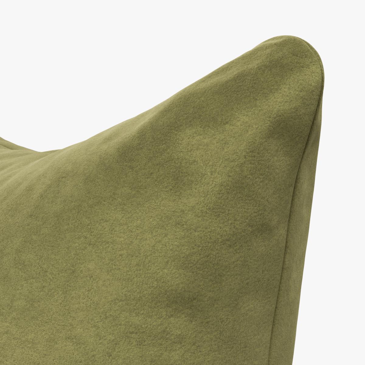 Luxury Velvet Scatter Cushion Luxury Velvet Olive – image 2