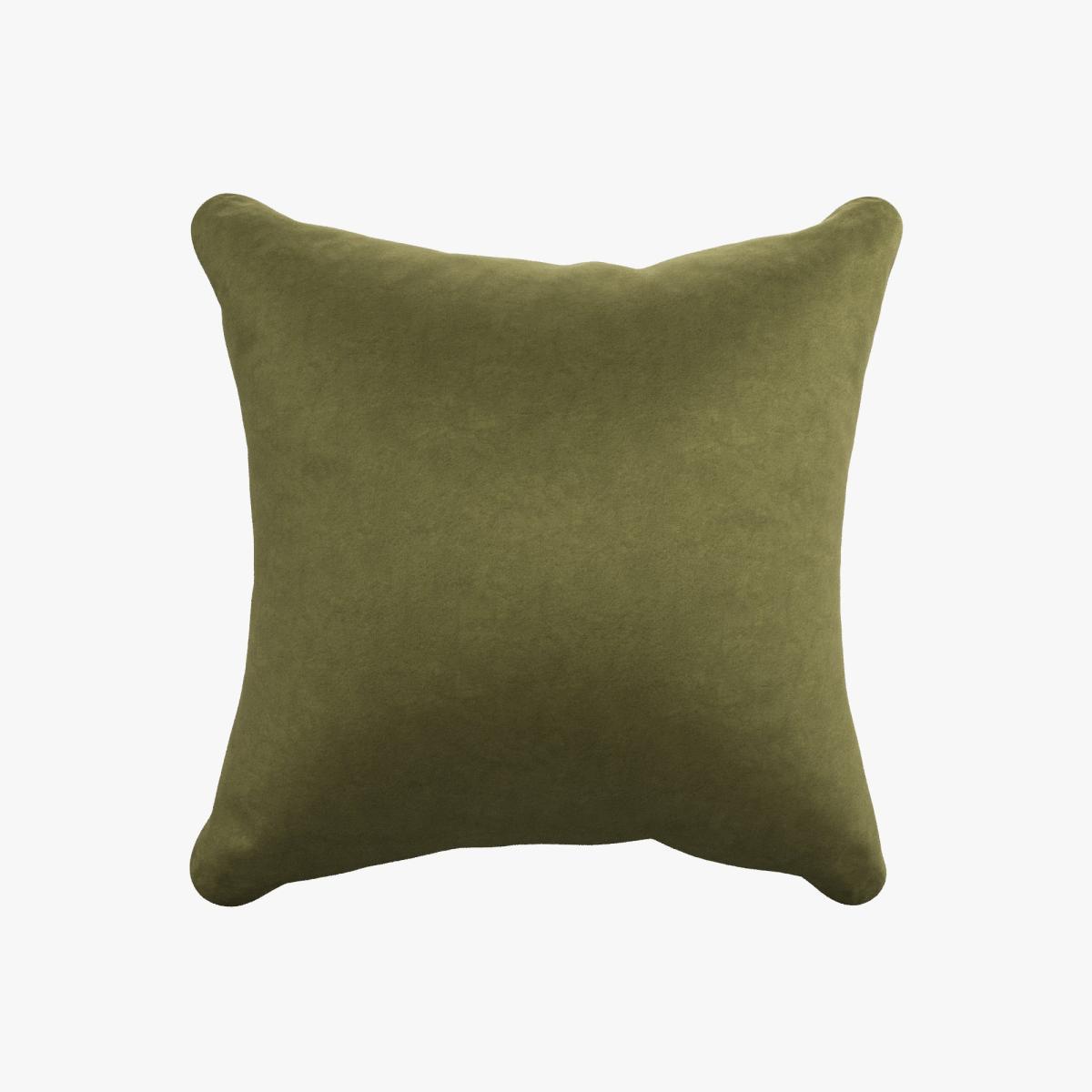 Luxury Velvet Scatter Cushion Luxury Velvet Olive – image 3
