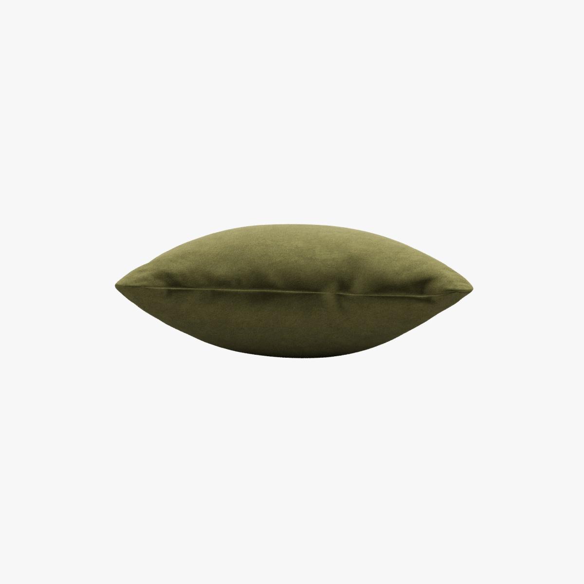 Luxury Velvet Scatter Cushion Luxury Velvet Olive – image 4