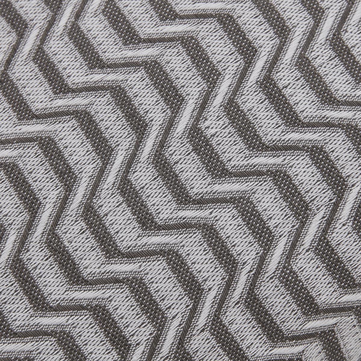 Wave Grey Cushion Grey and White – image 3