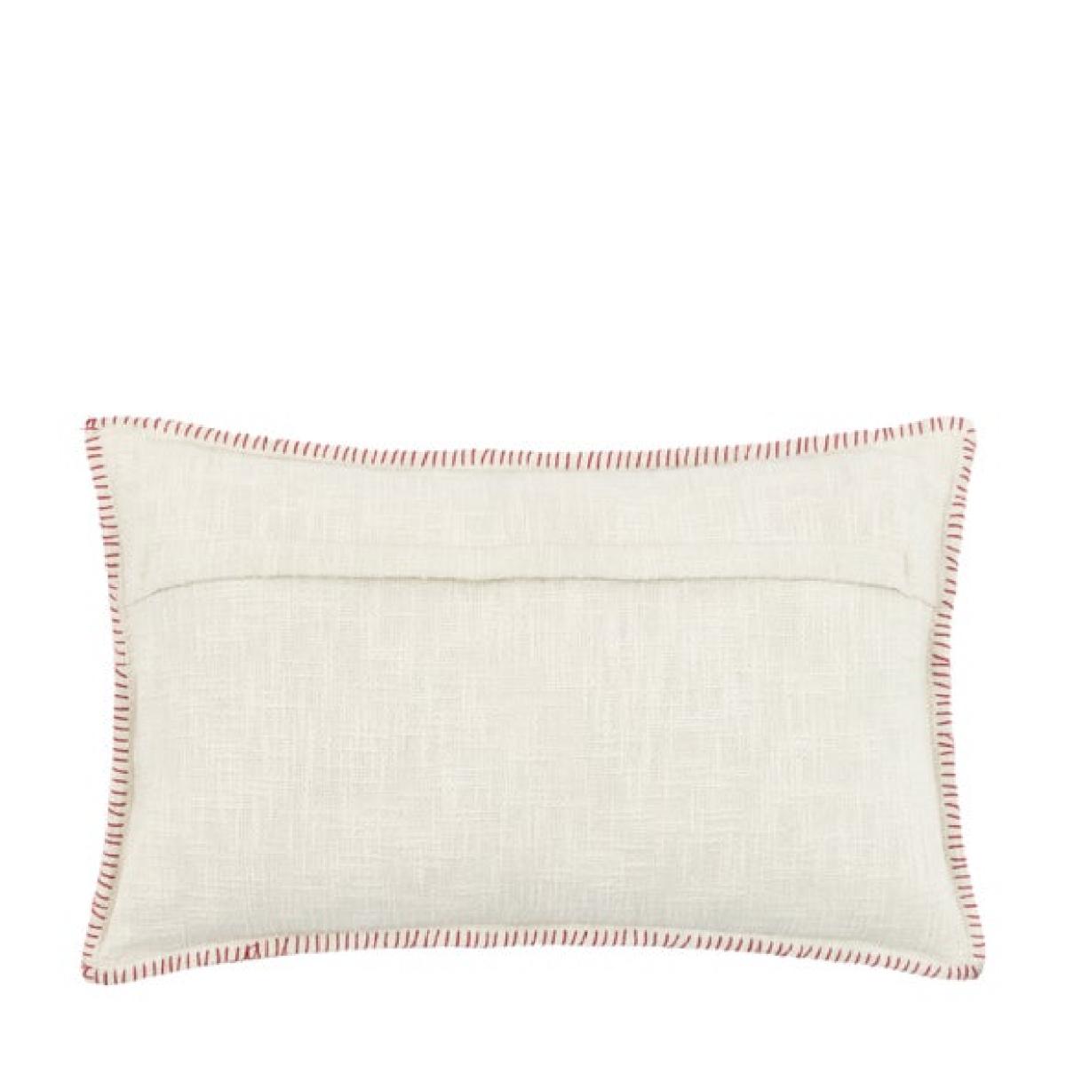 Festive Falala Stitched Rectangular Cushion – image 7