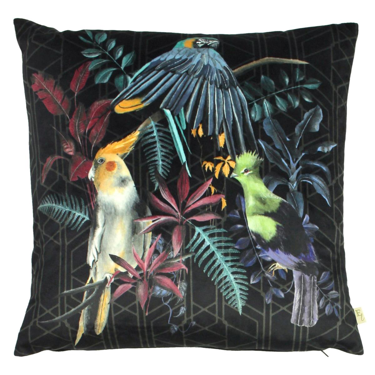 Zinara Cushion Birds MultiColoured – image 2