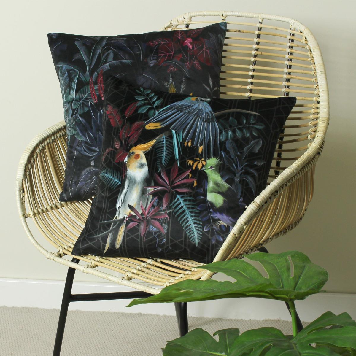 Zinara Cushion Birds MultiColoured – image 1