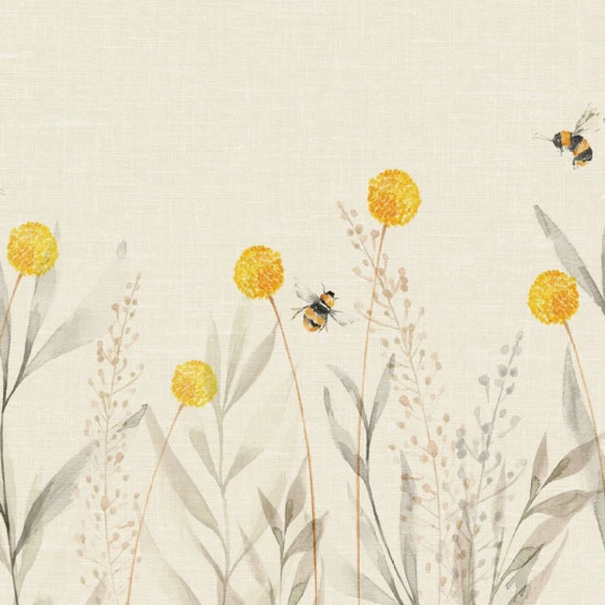 Meadow Bee Rectangle Cushion – image 2
