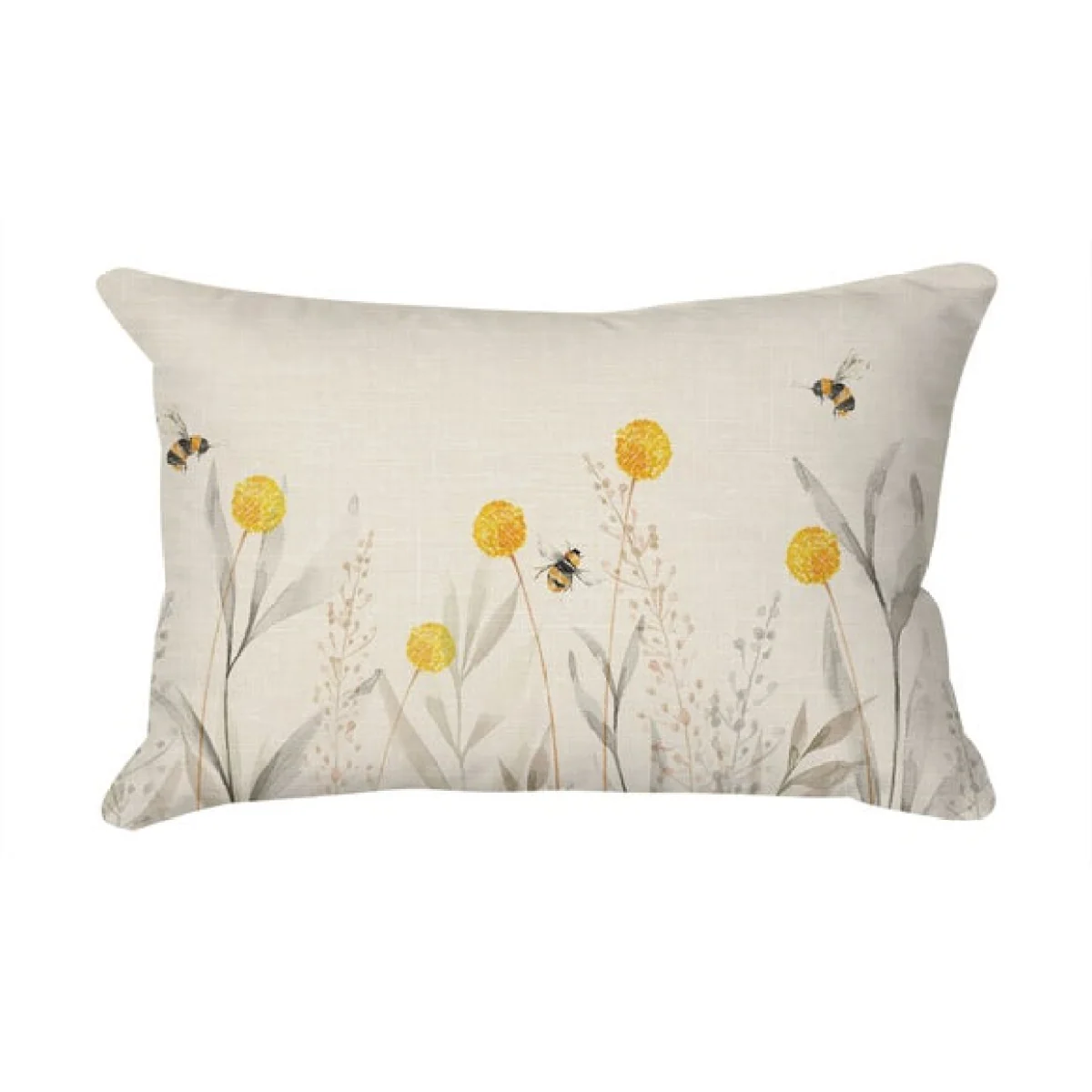 Meadow Bee Rectangle Cushion – image 3