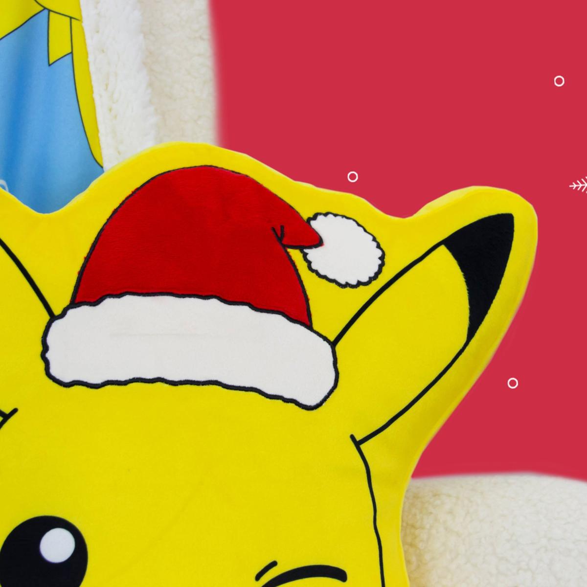 Pokemon Santa Pikachu 3d Cushion Yellow – image 3