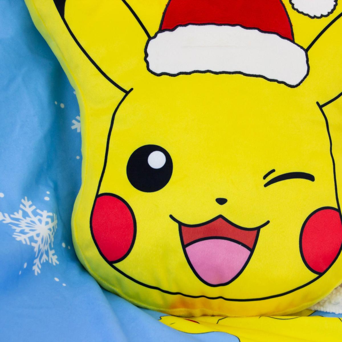 Pokemon Santa Pikachu 3d Cushion Yellow – image 4
