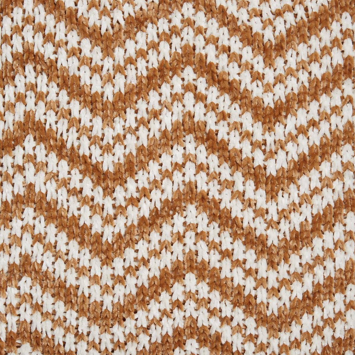 Chenille Chevron Cushion Butterscotch (Yellow) – image 2