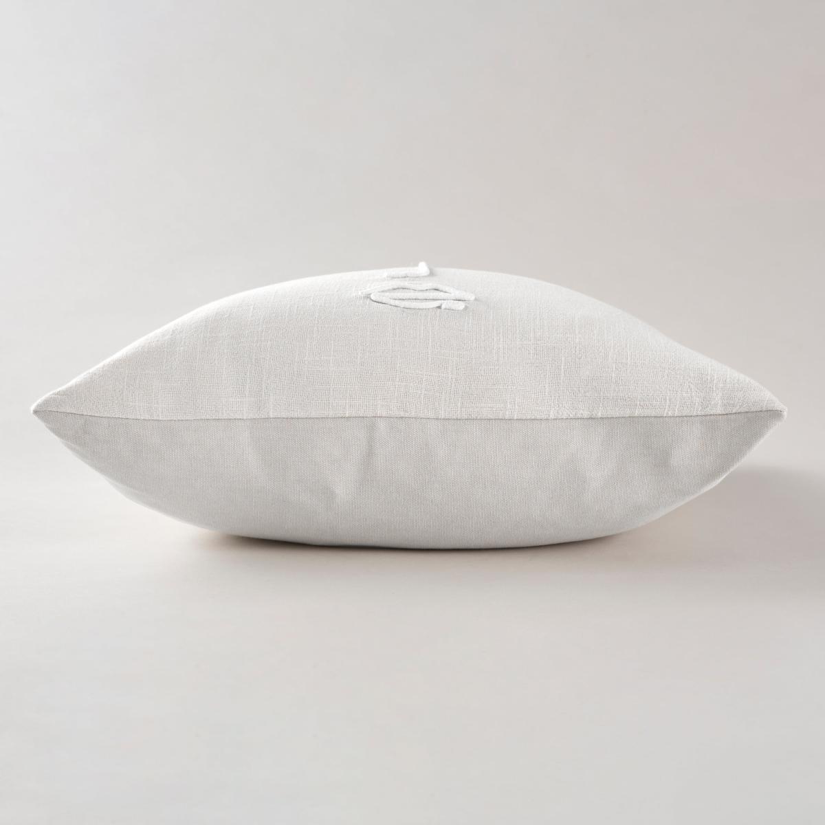 Tufted Face Cushion White – image 4