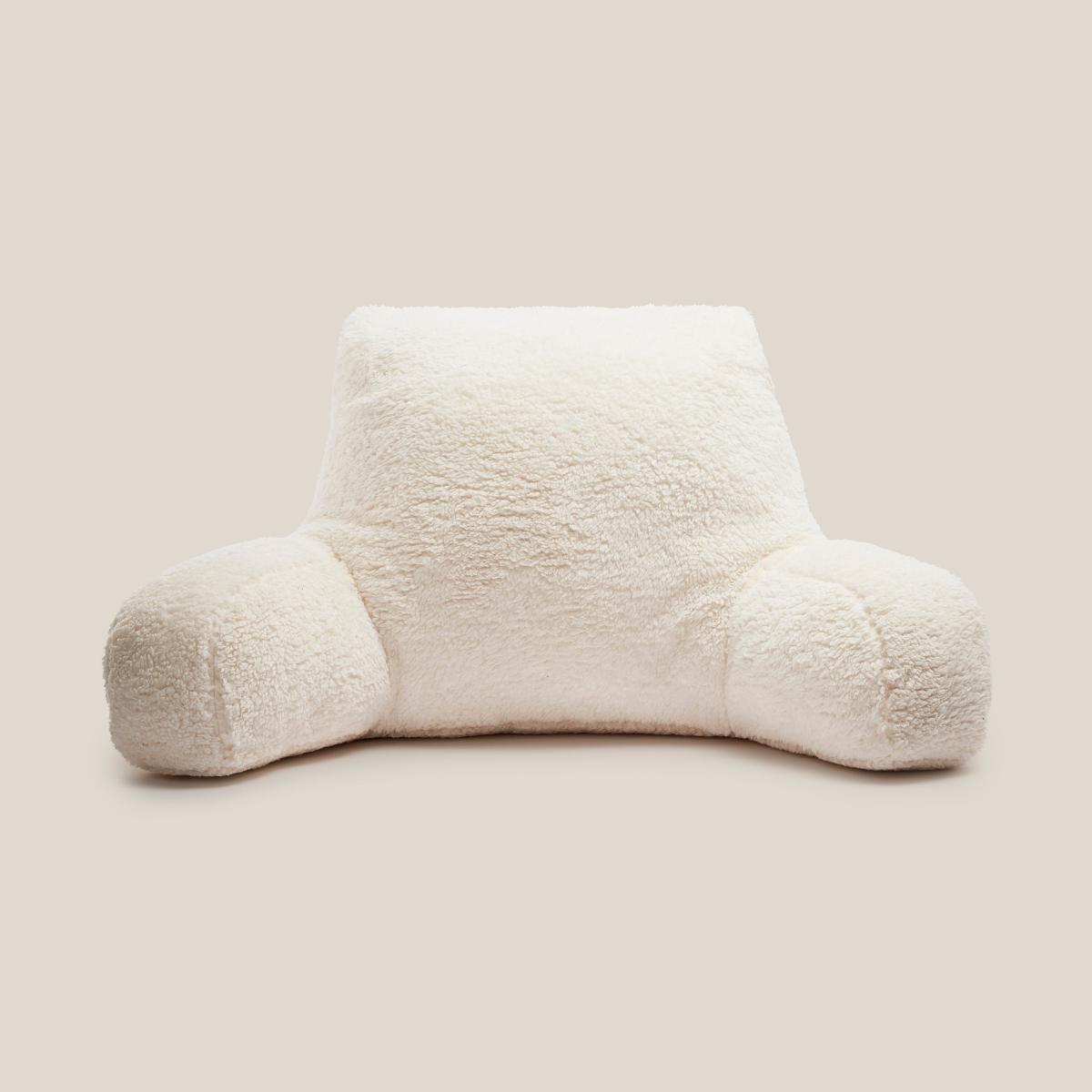 Teddy Bear High Back Cuddle Cushion Teddy Taupe – image 3