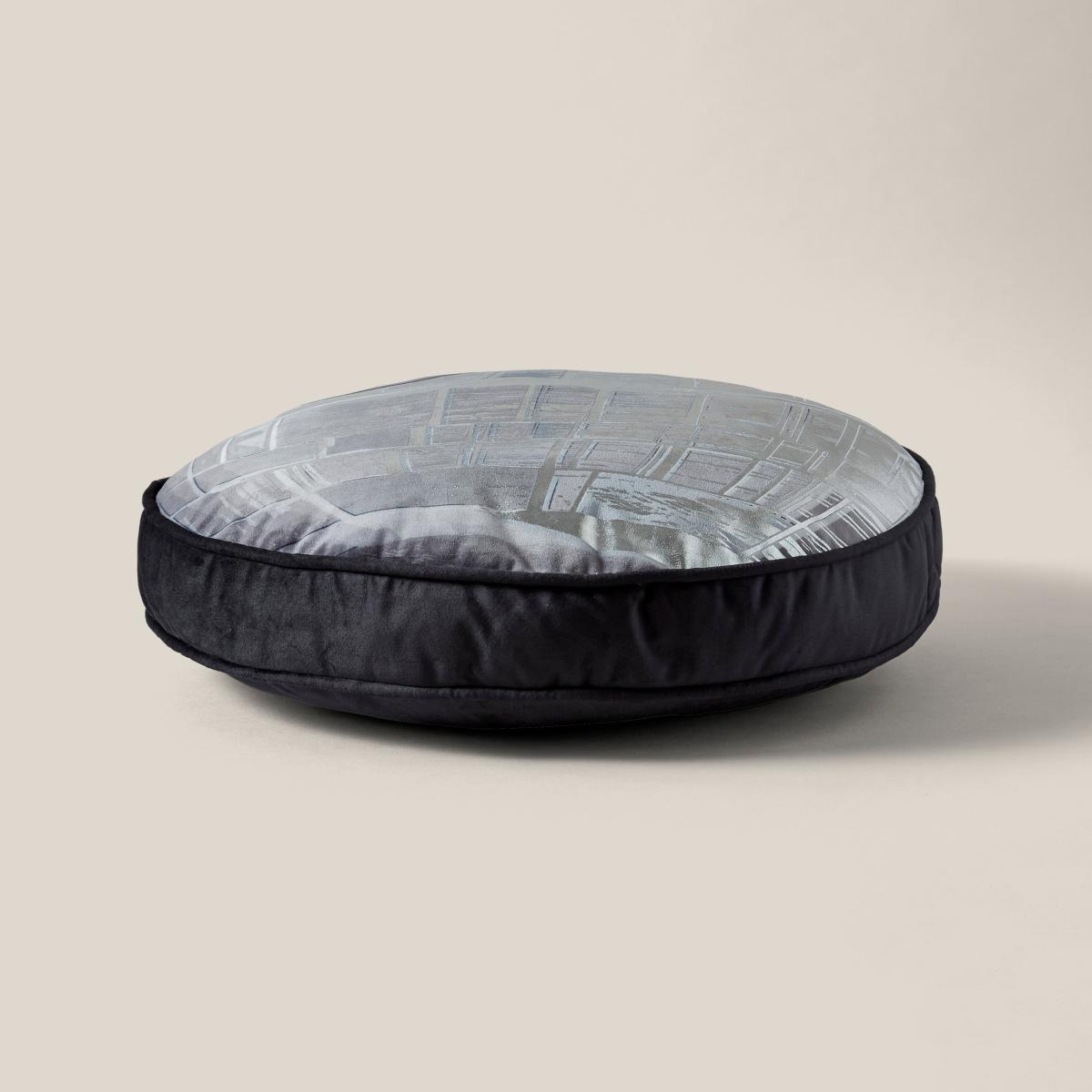 Dunelm Silver Star Wars Death Star Cushion 40cm x 40cm Silver – image 5