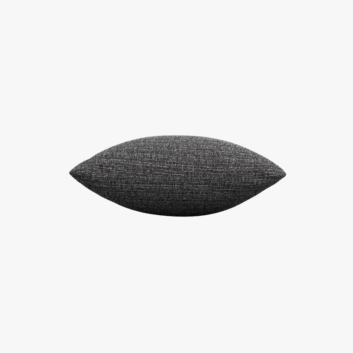 Slub Cotton Scatter Cushion Slub Cotton Black – image 4