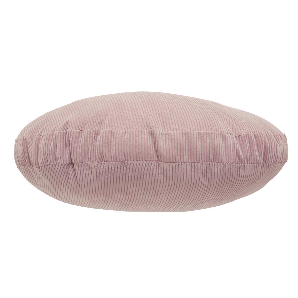 Circle Corduroy Cushion Rose – image 2
