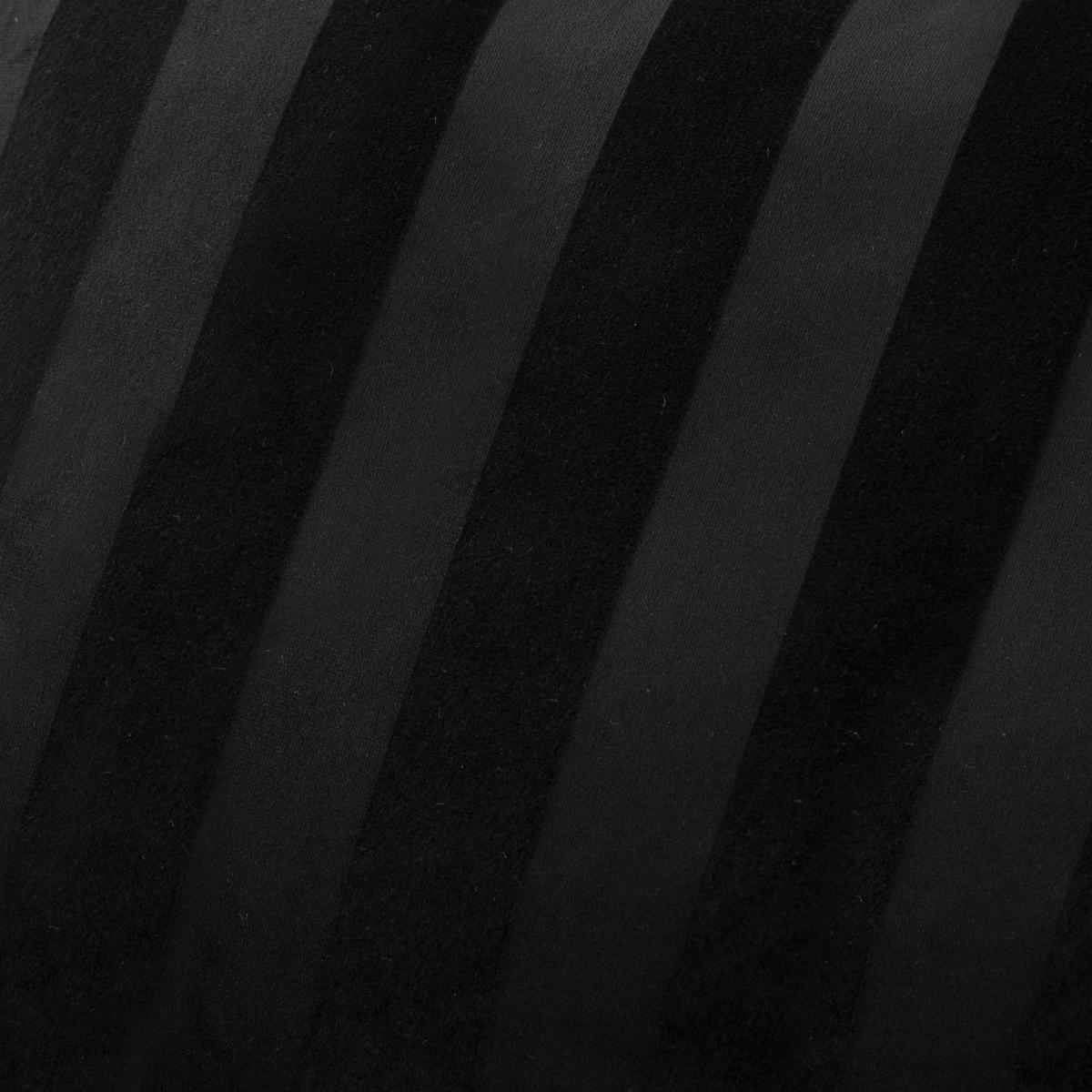 Milford Stripe Square Cushion Black – image 2